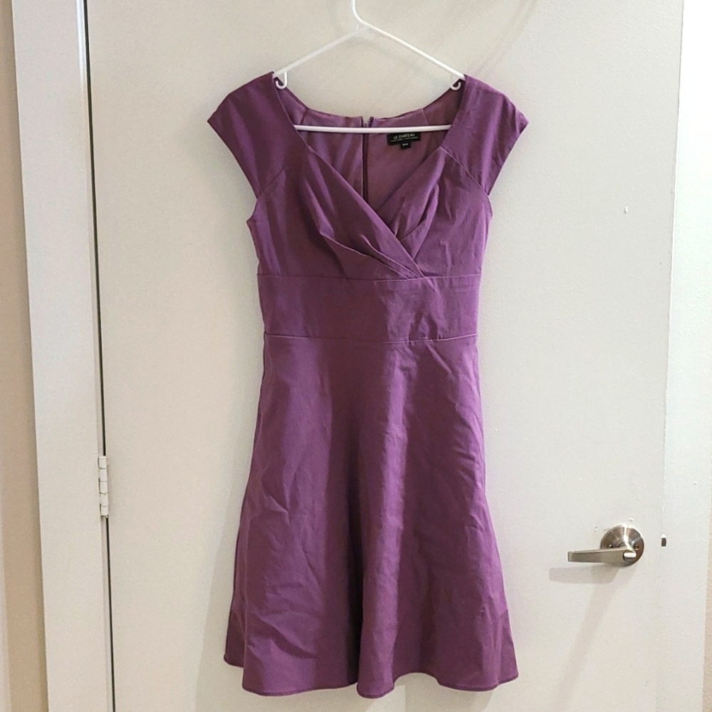 Sleeveless lilac/purple dress XS
